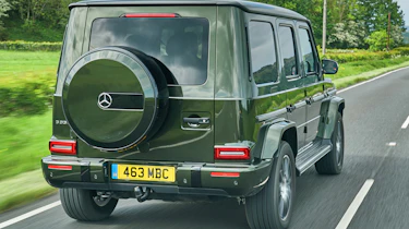 Mercedes G 350 d - rear tracking