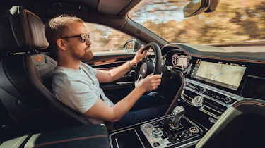 Bentley Flying Spur - Alex driving