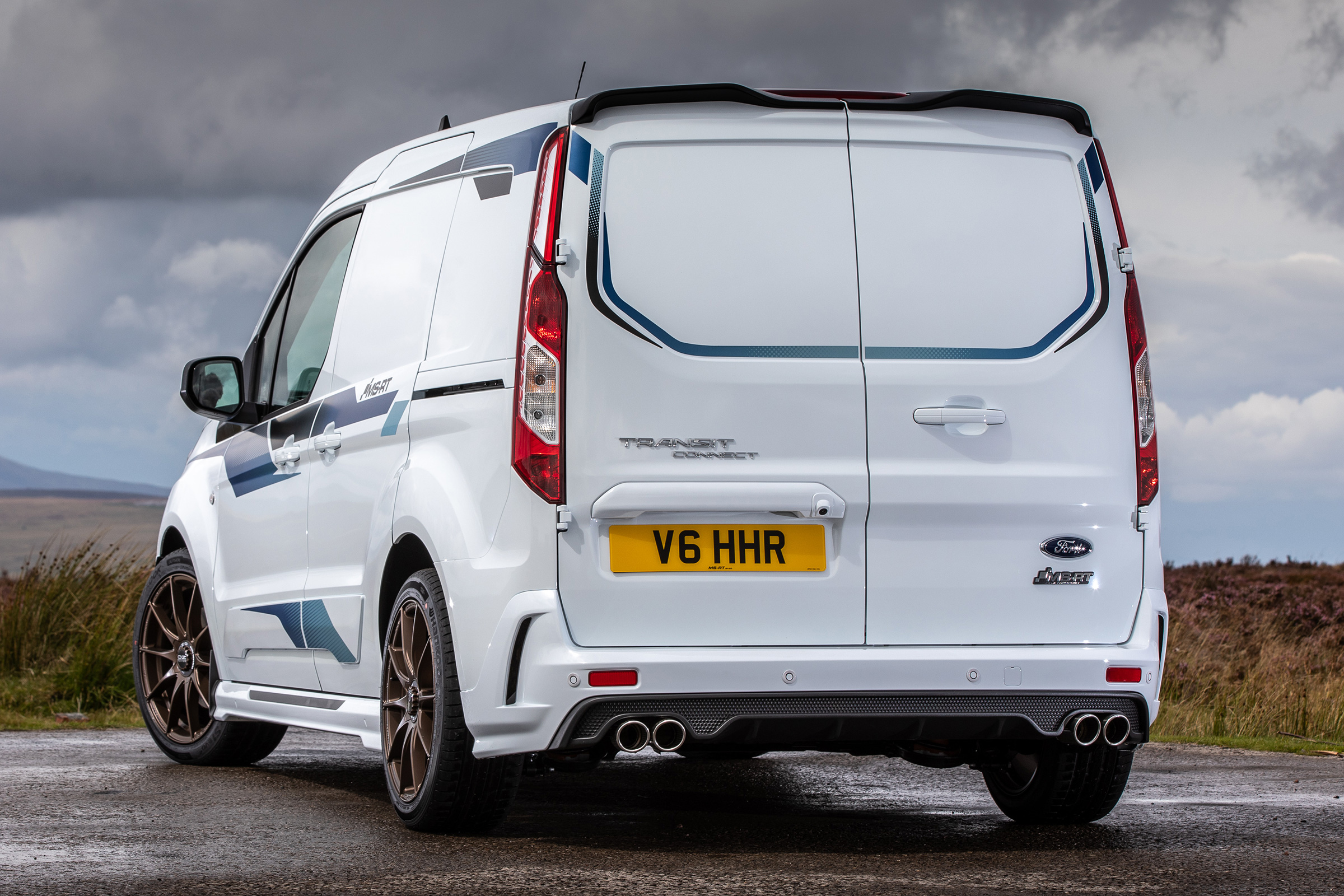 MS-RT Transit Connect - rear 3/4 static