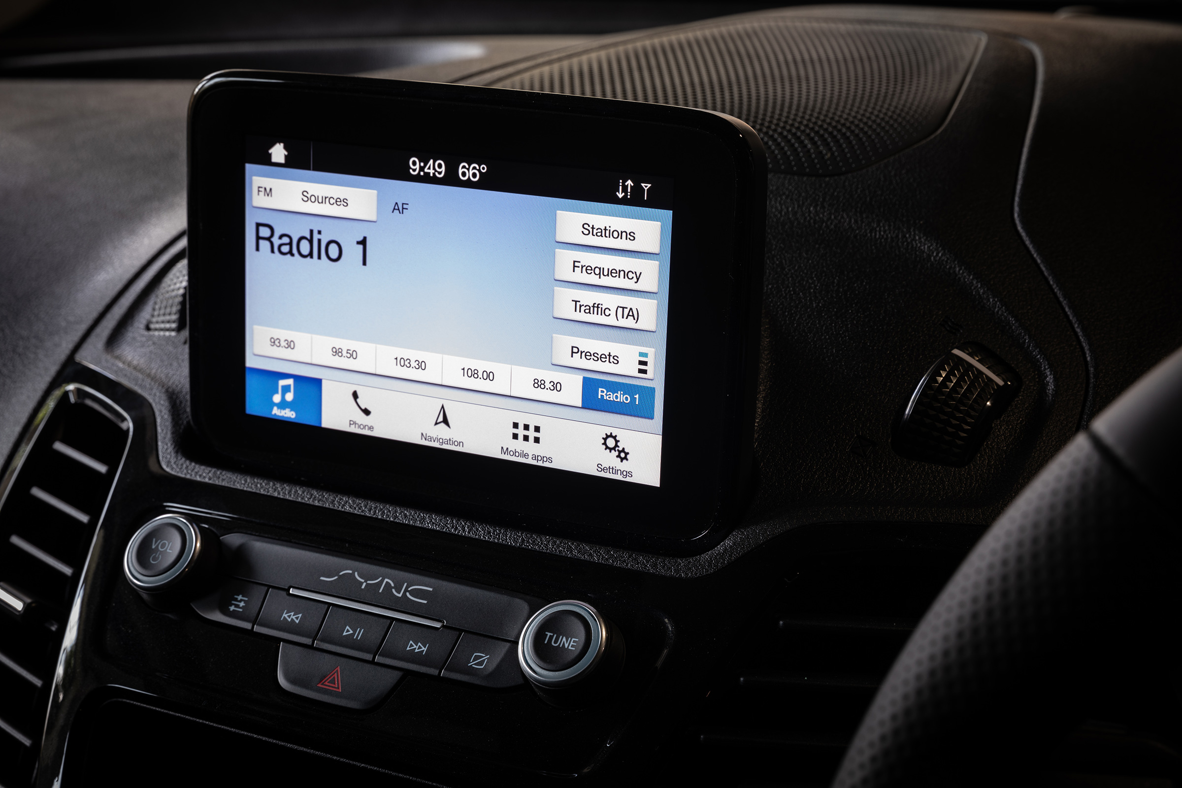 MS-RT Transit Connect - infotainment 