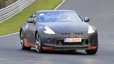 Nissan 370 Z mule - front