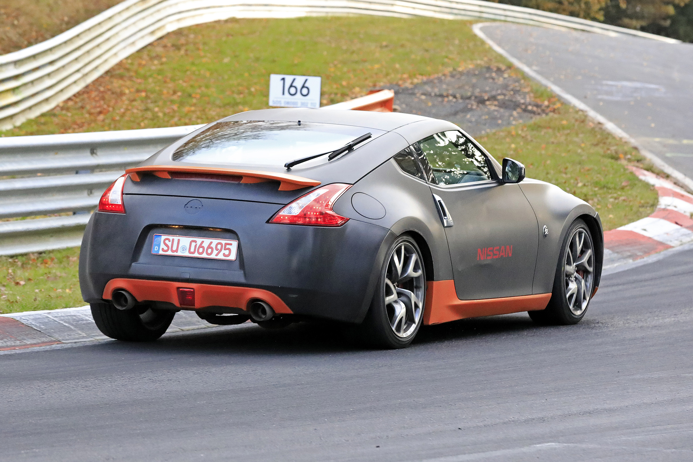 Nissan 370 Z mule - rear