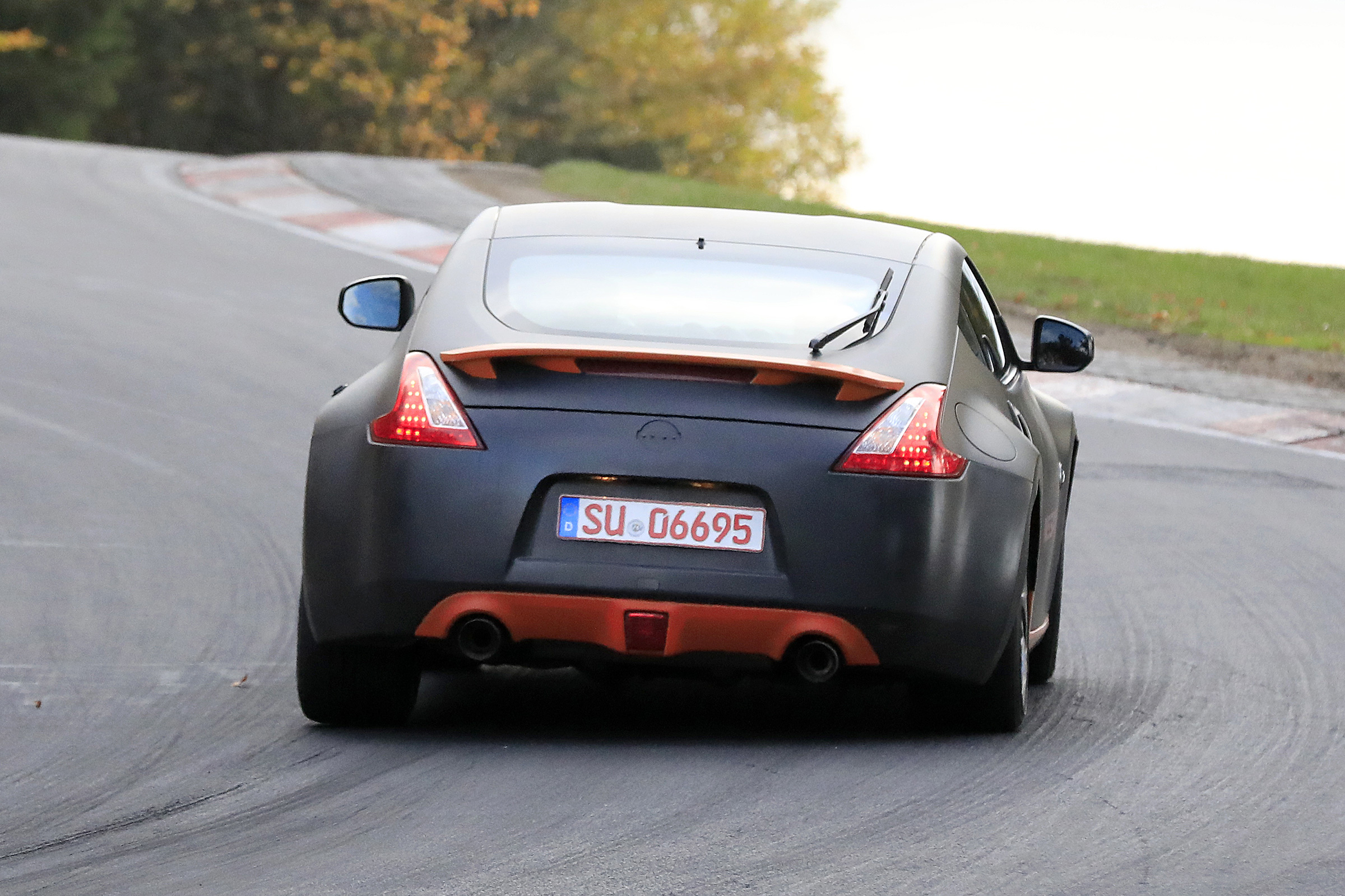 Nissan 370 Z mule - rear
