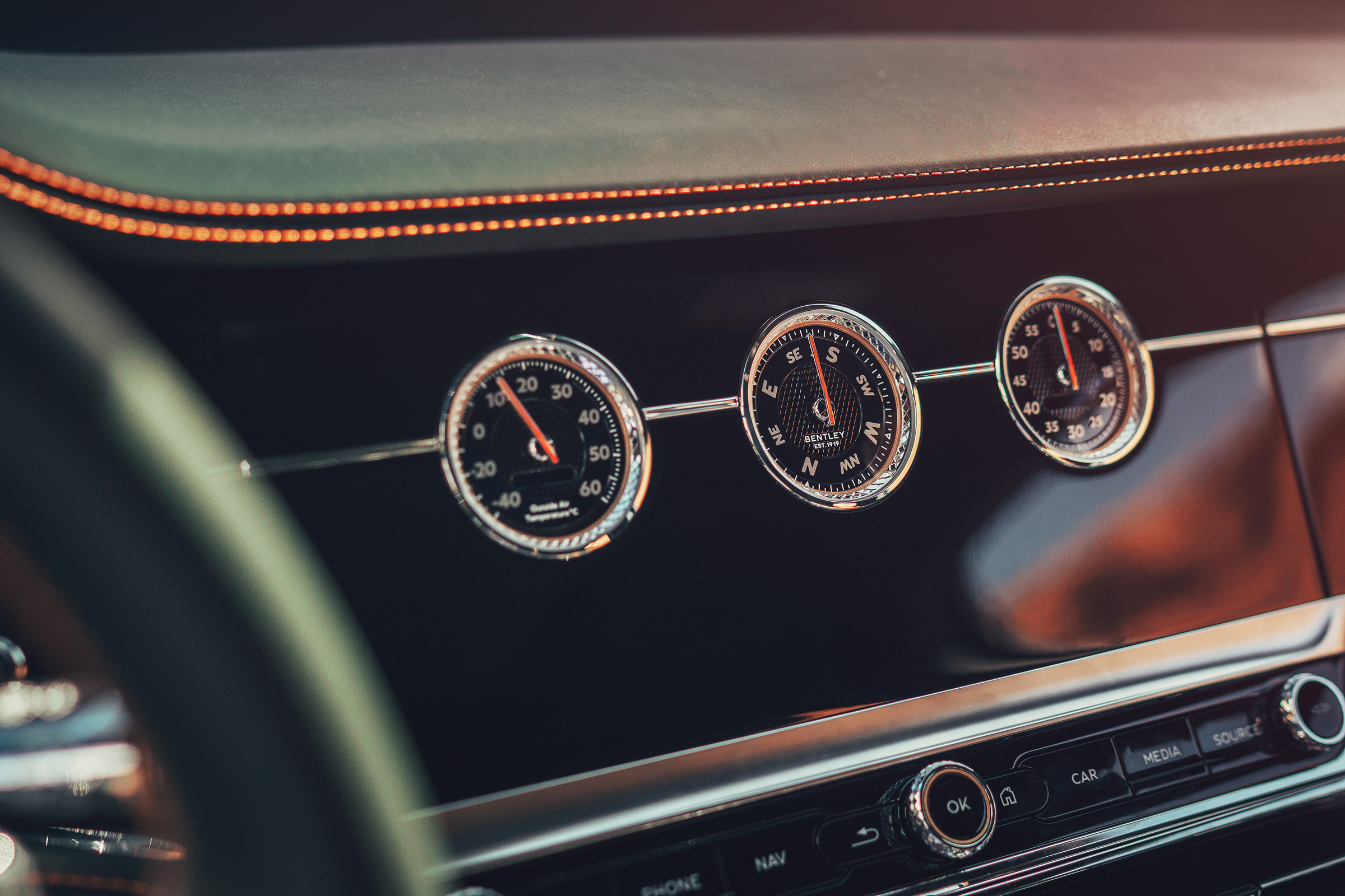 Bentley Flying Spur - dashboard