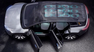 Fisker Ocean - above