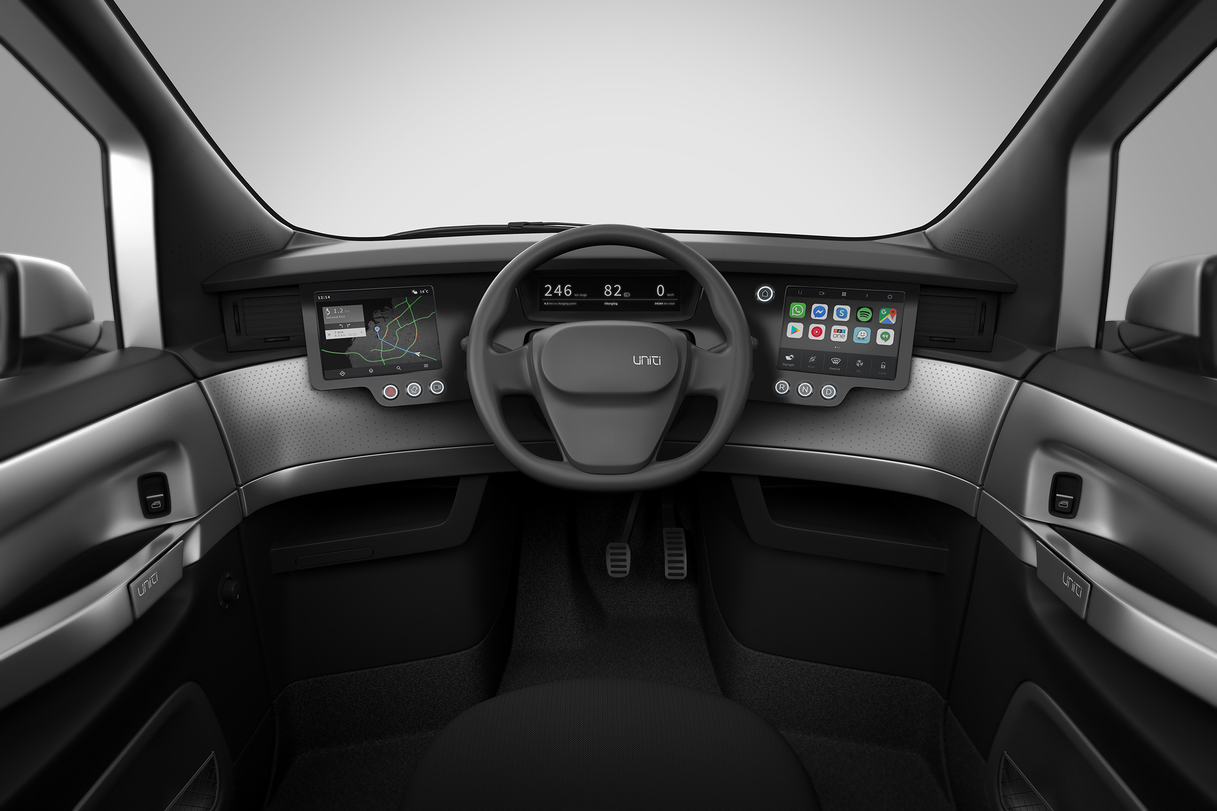 Uniti One EV - interior