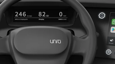 Uniti One EV - steering wheel