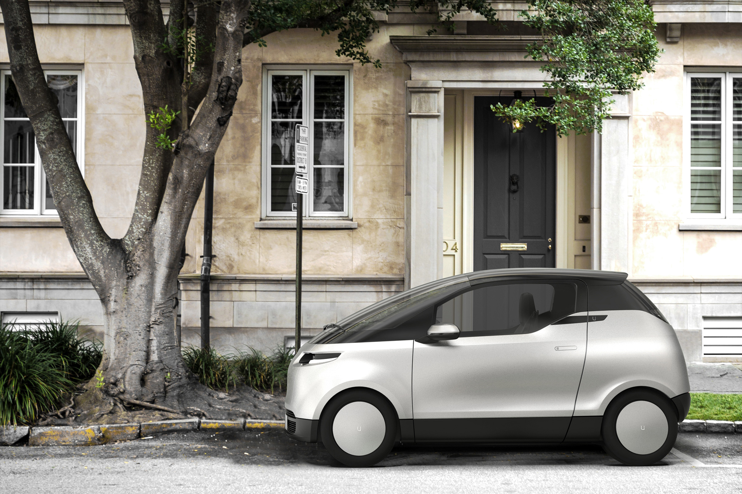 Uniti One EV - side static 