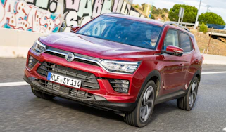 SsangYong Korando - front