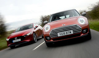 MINI Clubman vs Mazda 3 - header