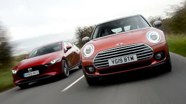 MINI Clubman vs Mazda 3 - header