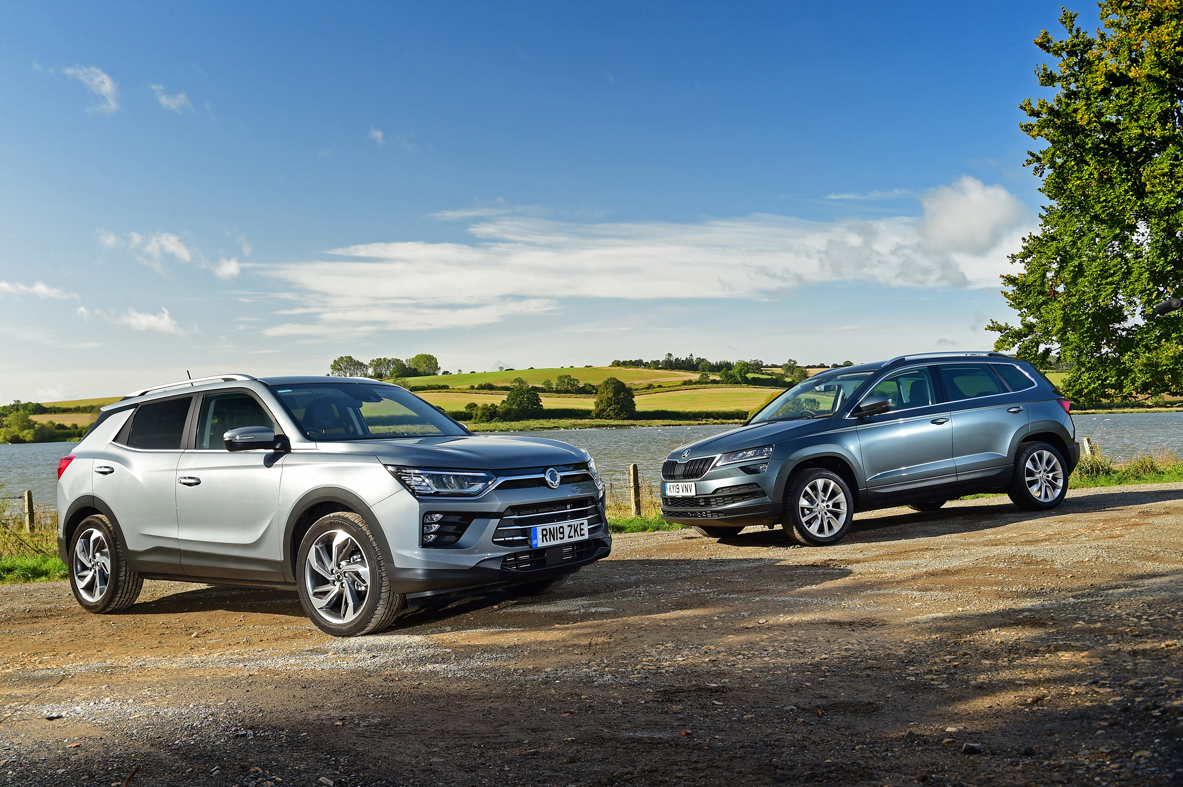 SsangYong Korando vs Skoda Karoq - header