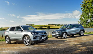 SsangYong Korando vs Skoda Karoq - header