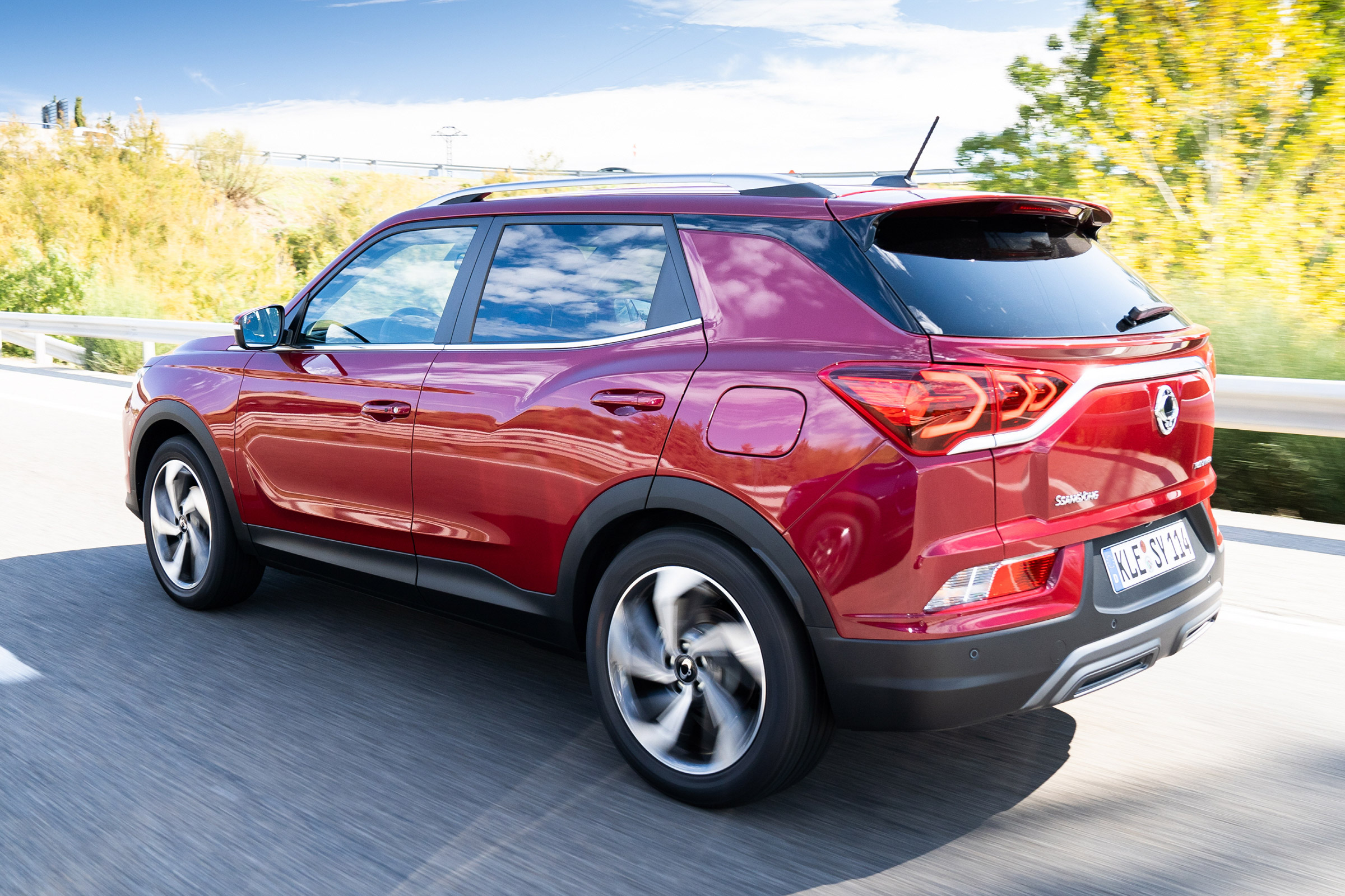 SsangYong Korando - rear