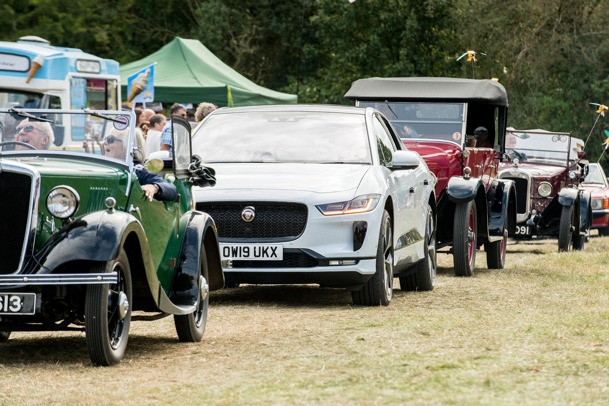 Jaguar I-Pace long termer - second report - village fete parade 