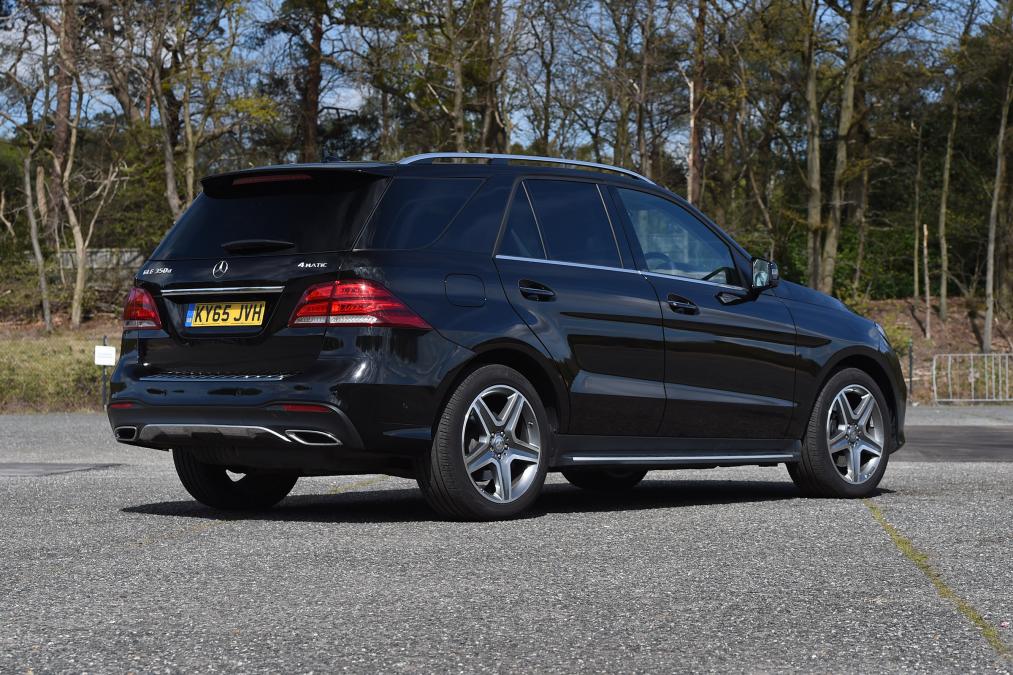 Used Mercedes GLE - rear