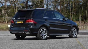 Used Mercedes GLE - rear