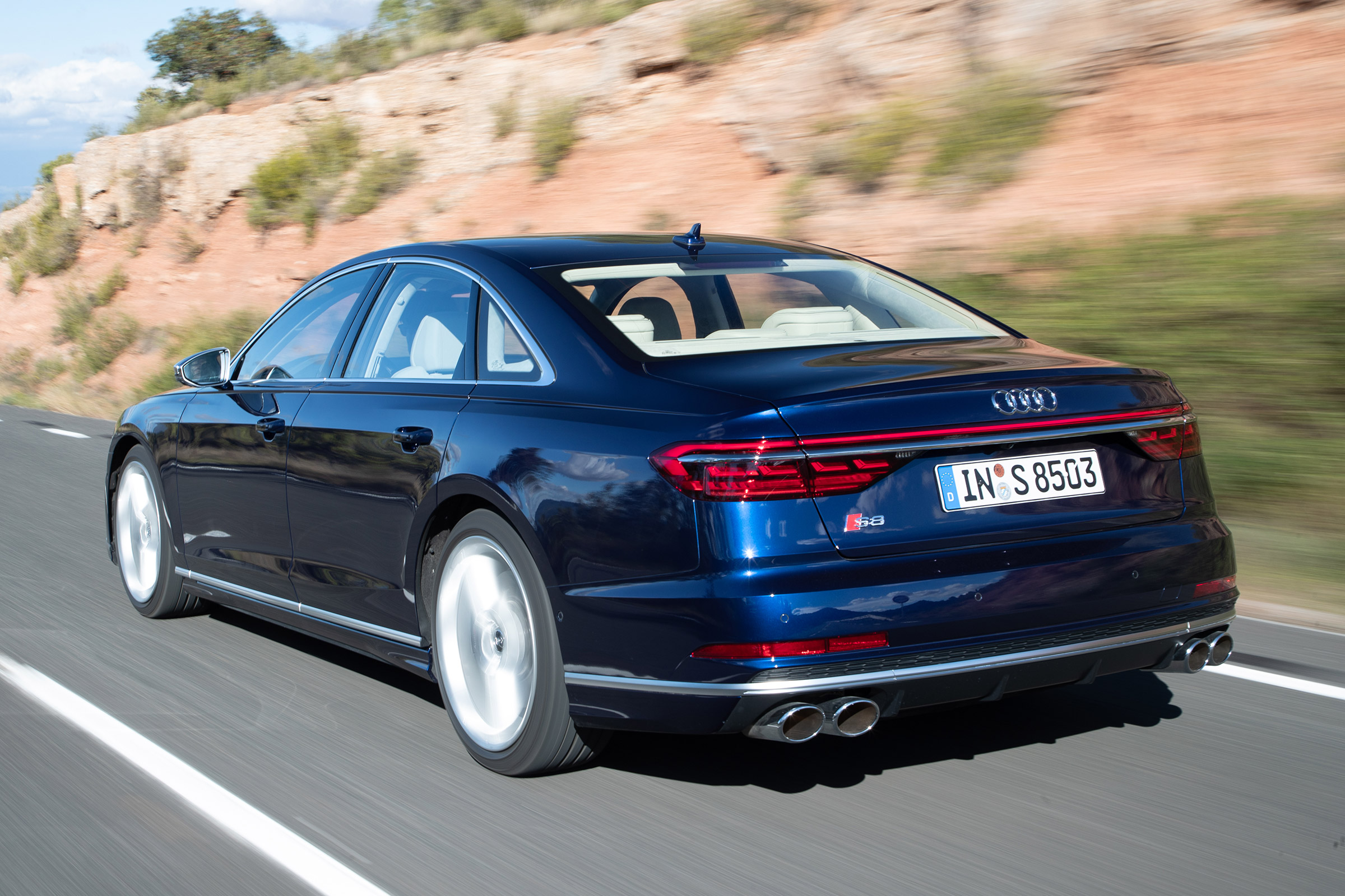 Audi S8 - rear