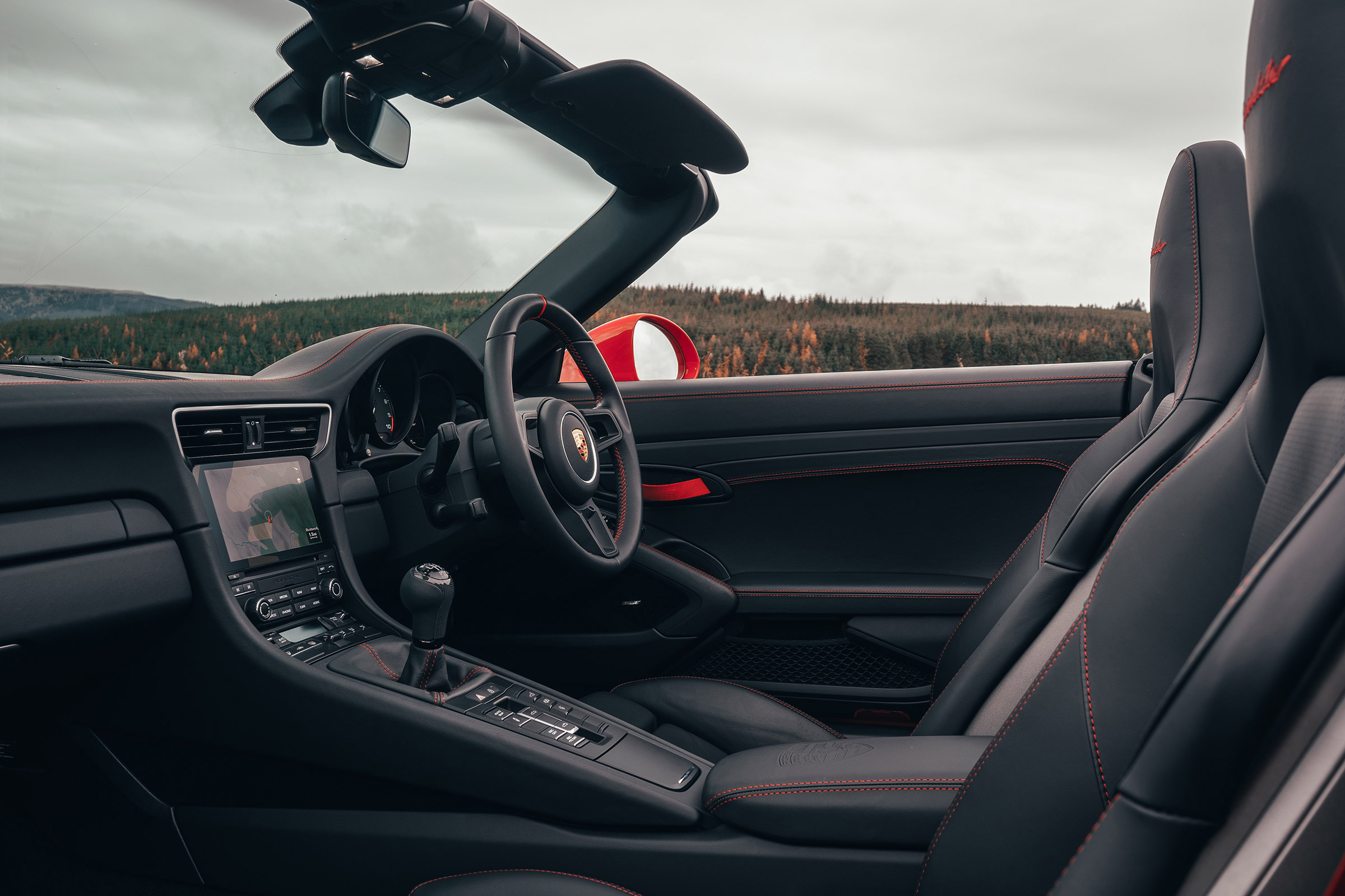 Porsche 911 Speedster - dash