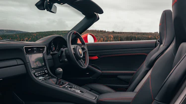 Porsche 911 Speedster - dash