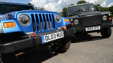 Land Rover Defender vs Jeep Wrangler - modern classics grilles