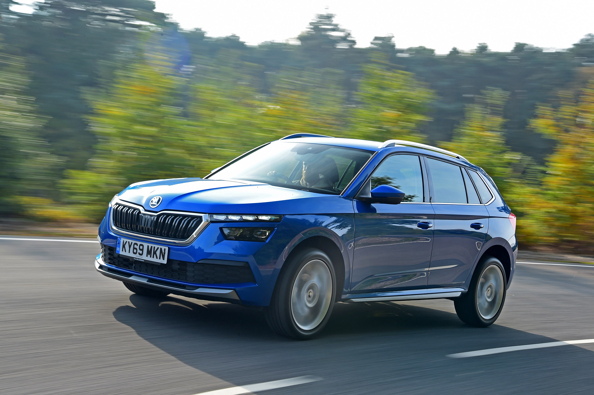 Skoda Kamiq - front tracking