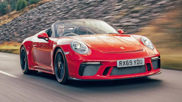 Porsche 911 Speedster - front tracking