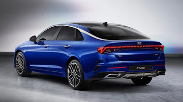 Kia Optima - blue rear