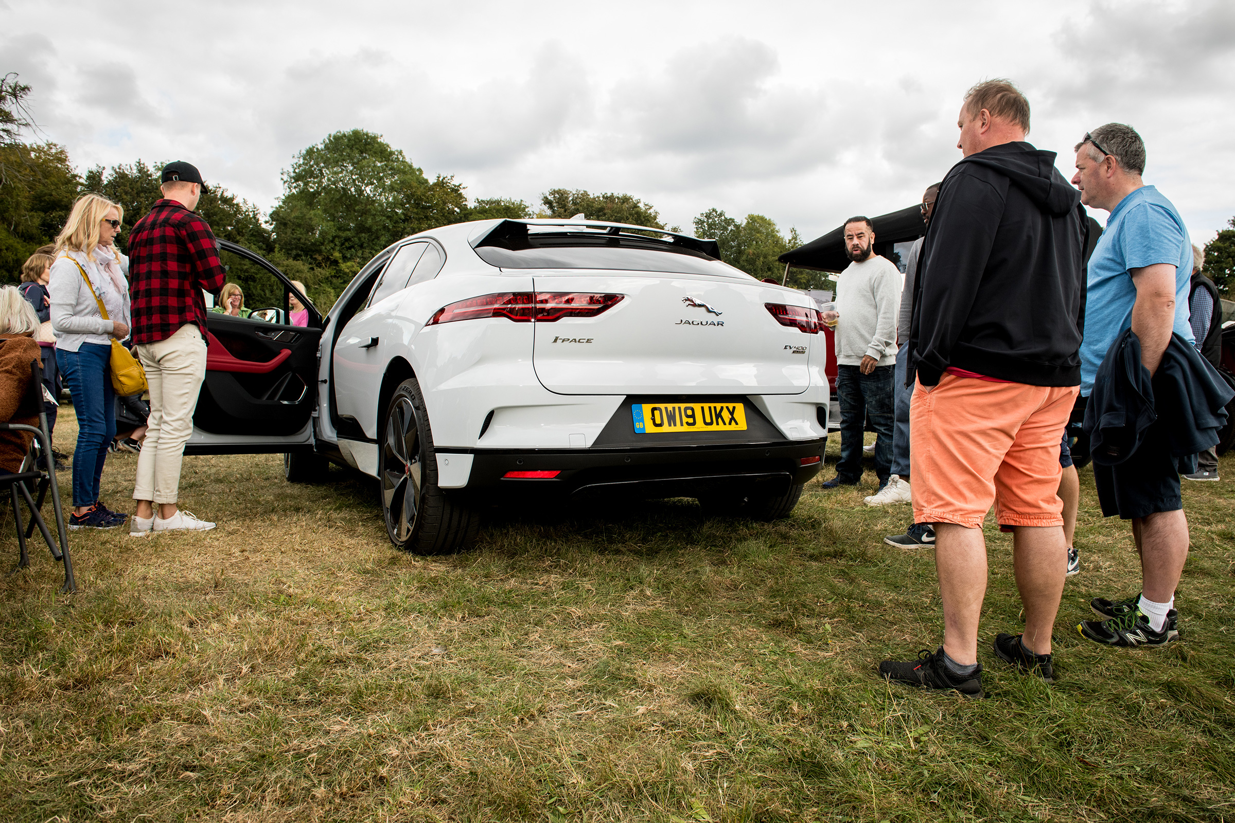 Jaguar I-Pace long termer - second report - rear 3/4 static