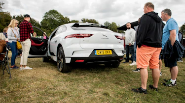 Jaguar I-Pace long termer - second report - rear 3/4 static