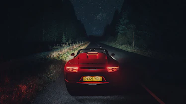 Porsche 911 Speedster - full rear night