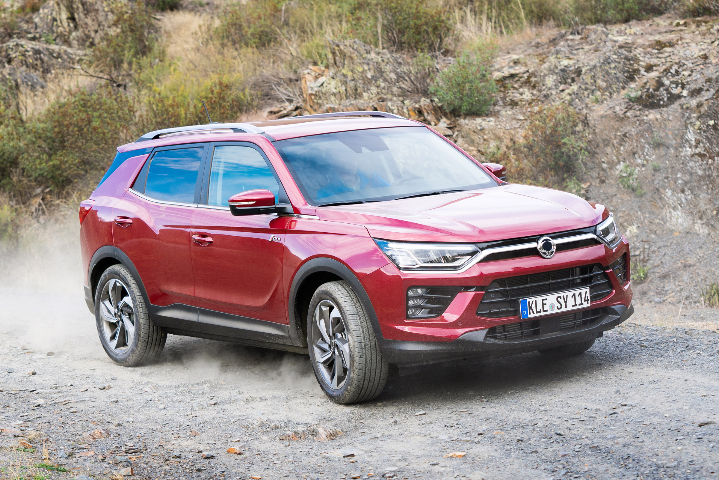 SsangYong Korando - front off-road