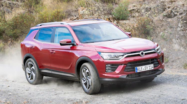 SsangYong Korando - front off-road