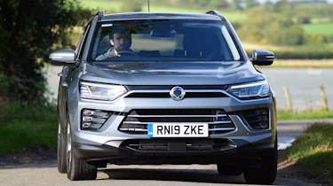 SsangYong Korando - front cornering