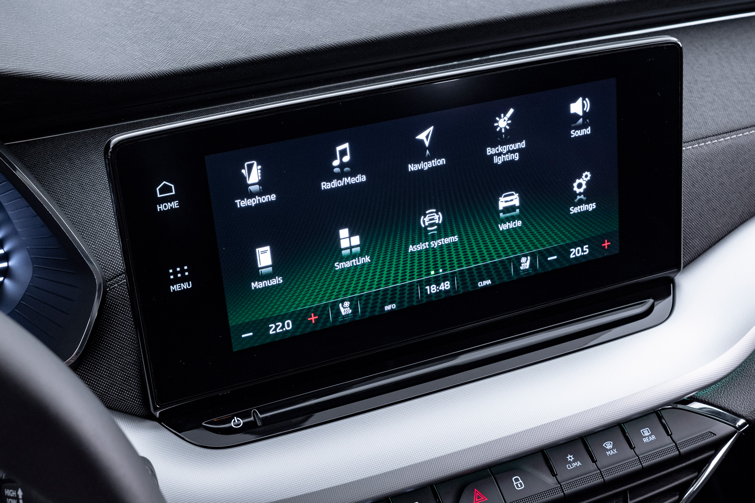 Skoda Octavia - infotainment