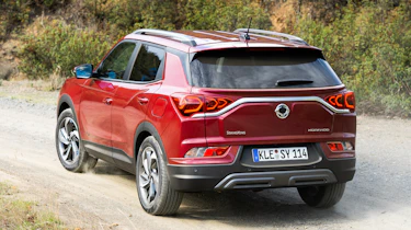 SsangYong Korando - rear action
