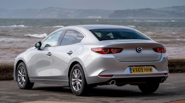 Mazda 3 saloon - rear