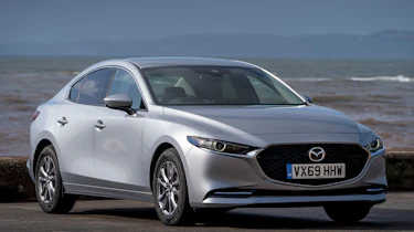 Mazda 3 saloon - front
