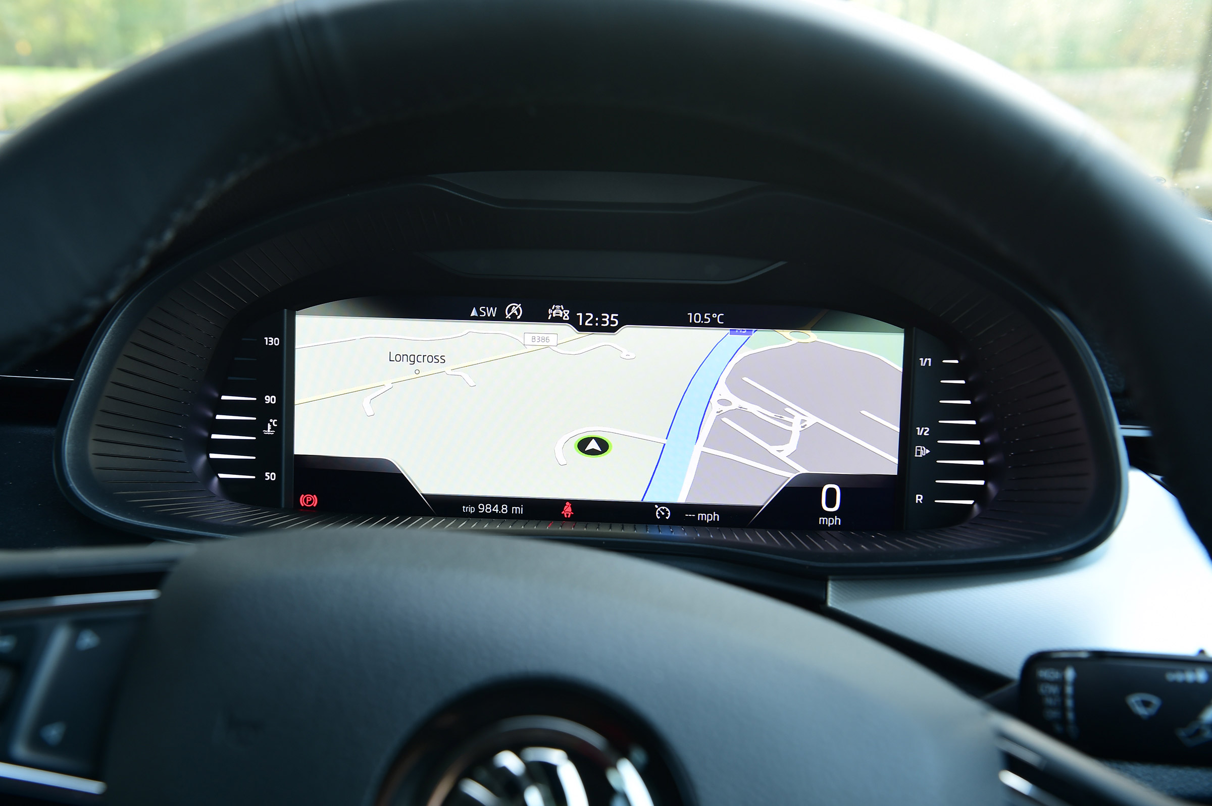 Skoda Kamiq - virtual cockpit
