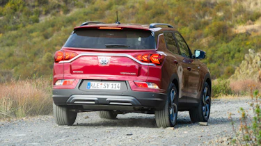SsangYong Korando - rear off-road