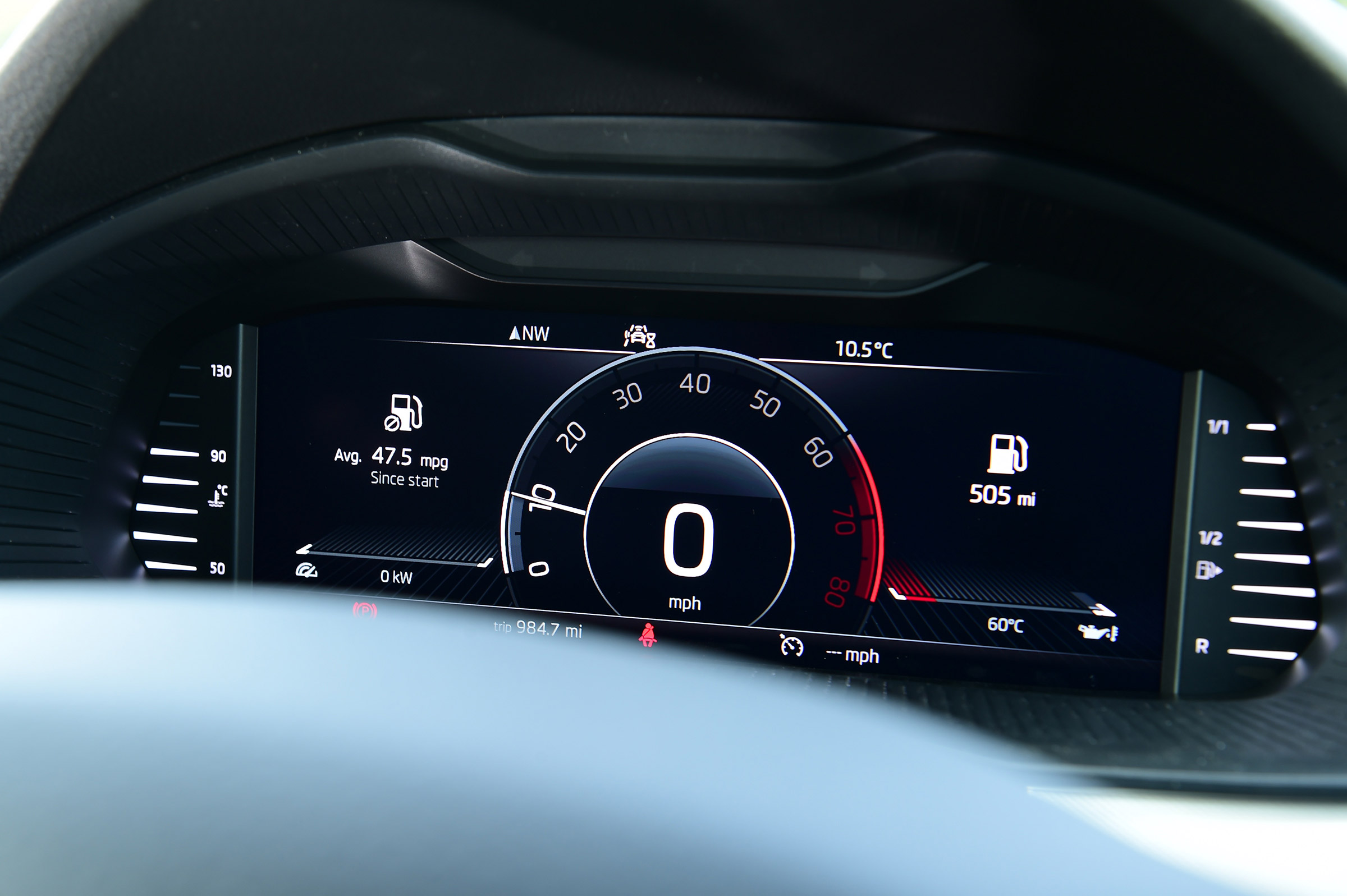 Skoda Kamiq - dials