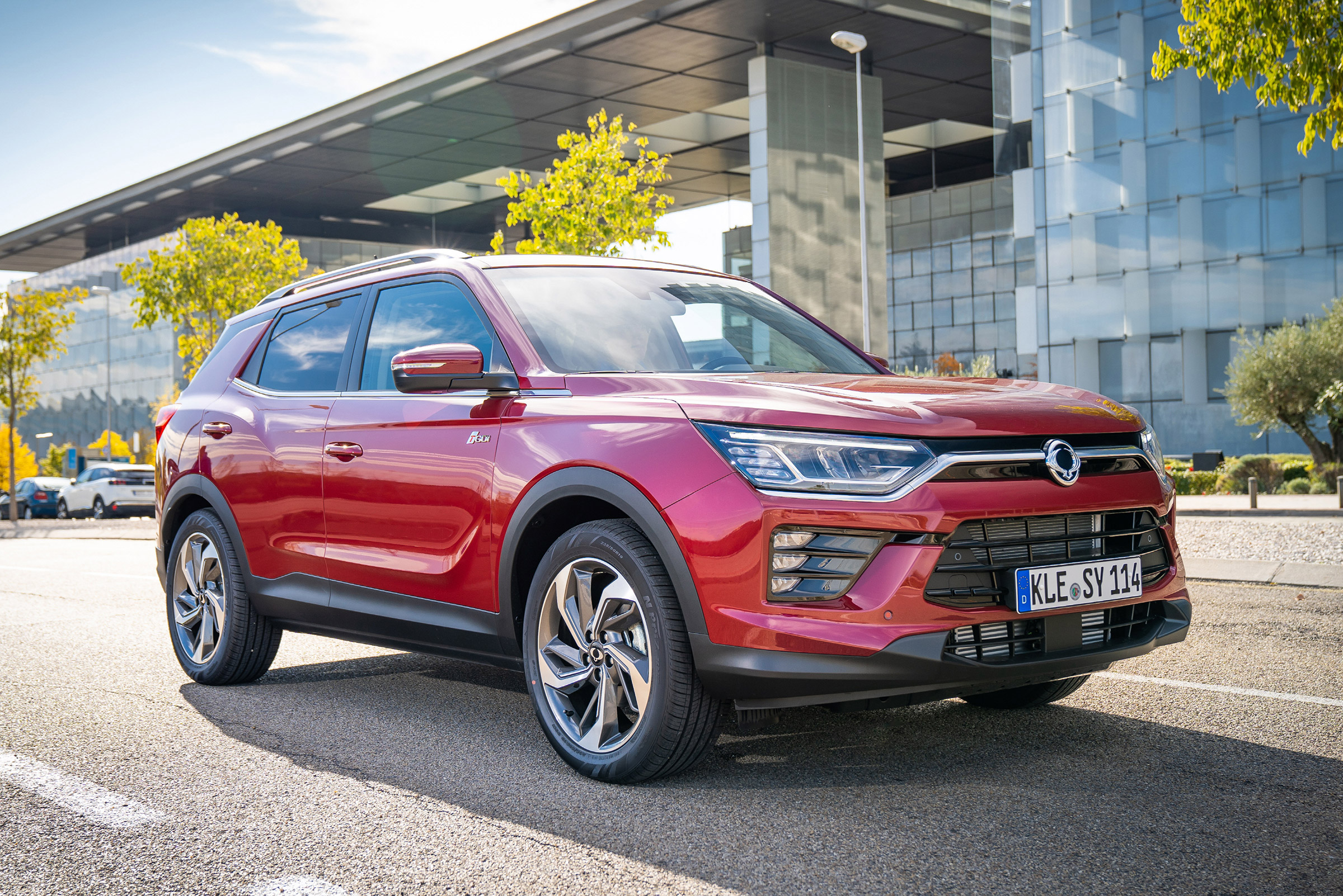 SsangYong Korando - front static