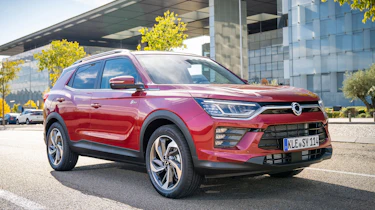 SsangYong Korando - front static