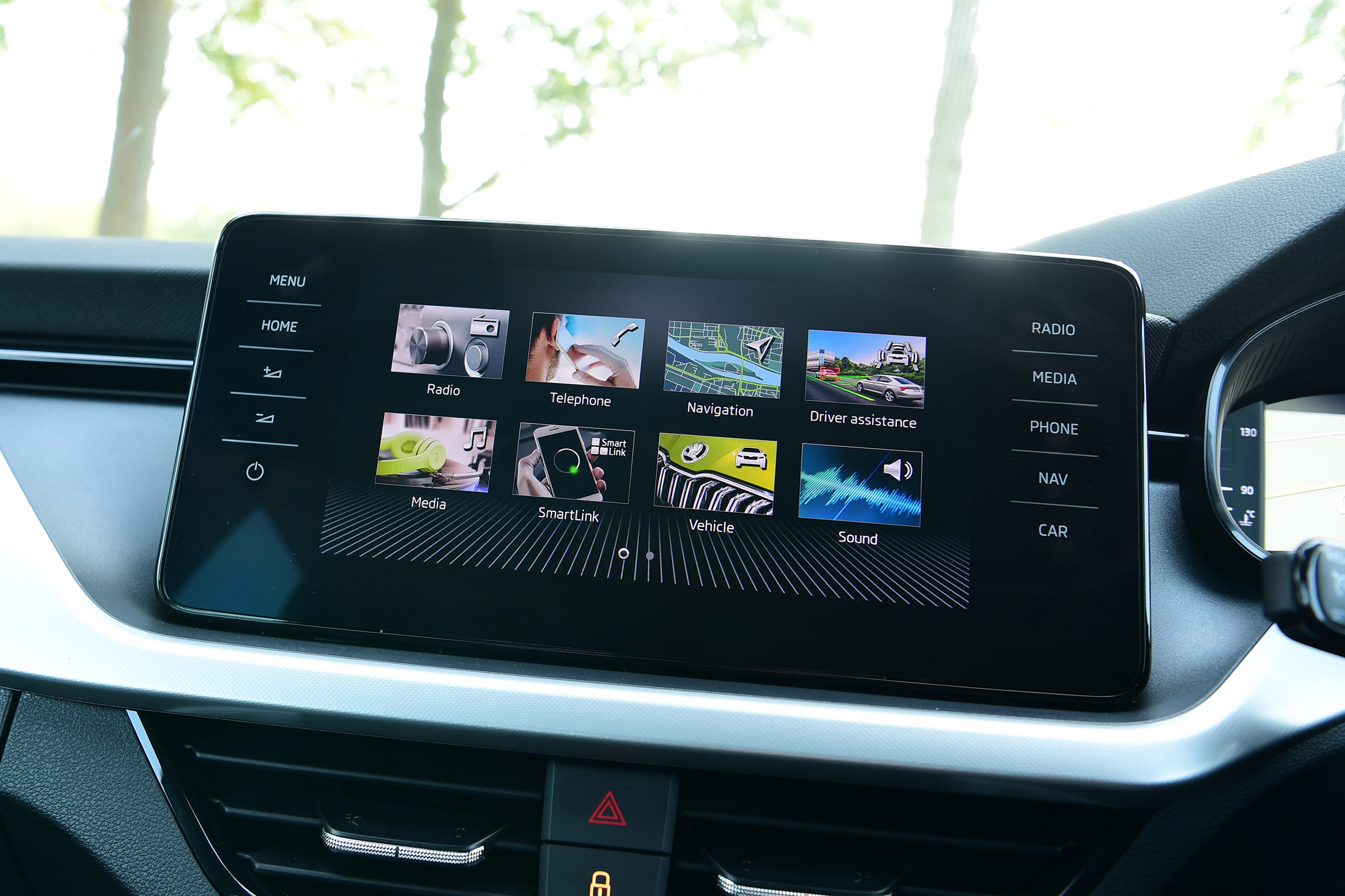 Skoda Kamiq - infotainment