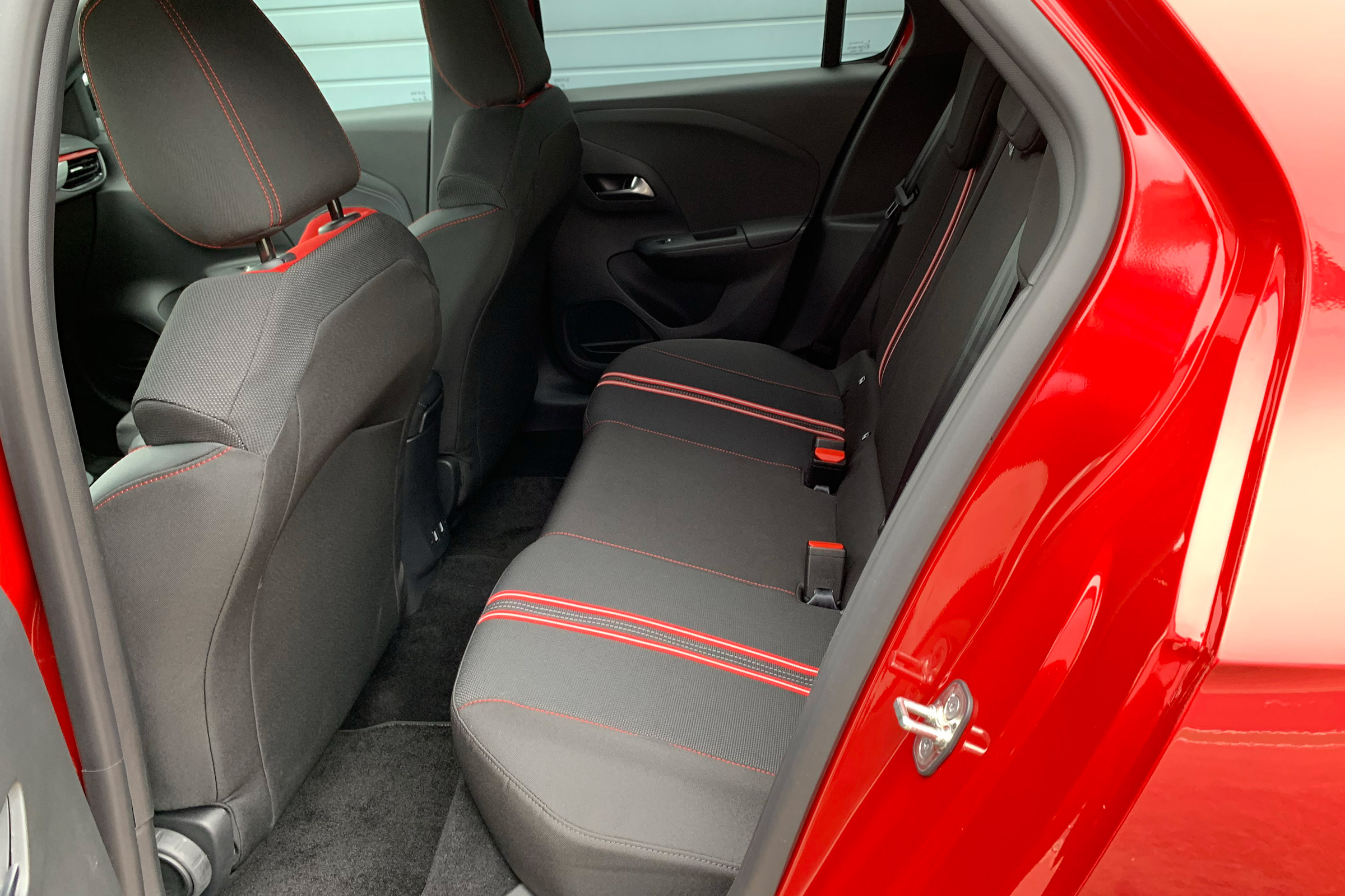 Vauxhall Corsa - rear seats