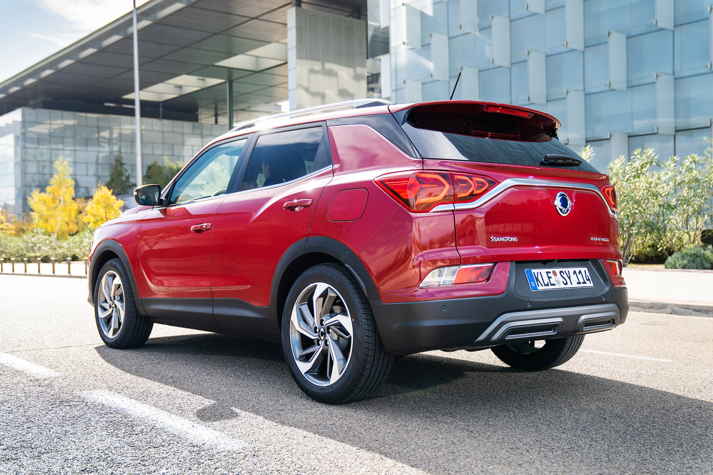 SsangYong Korando - rear static