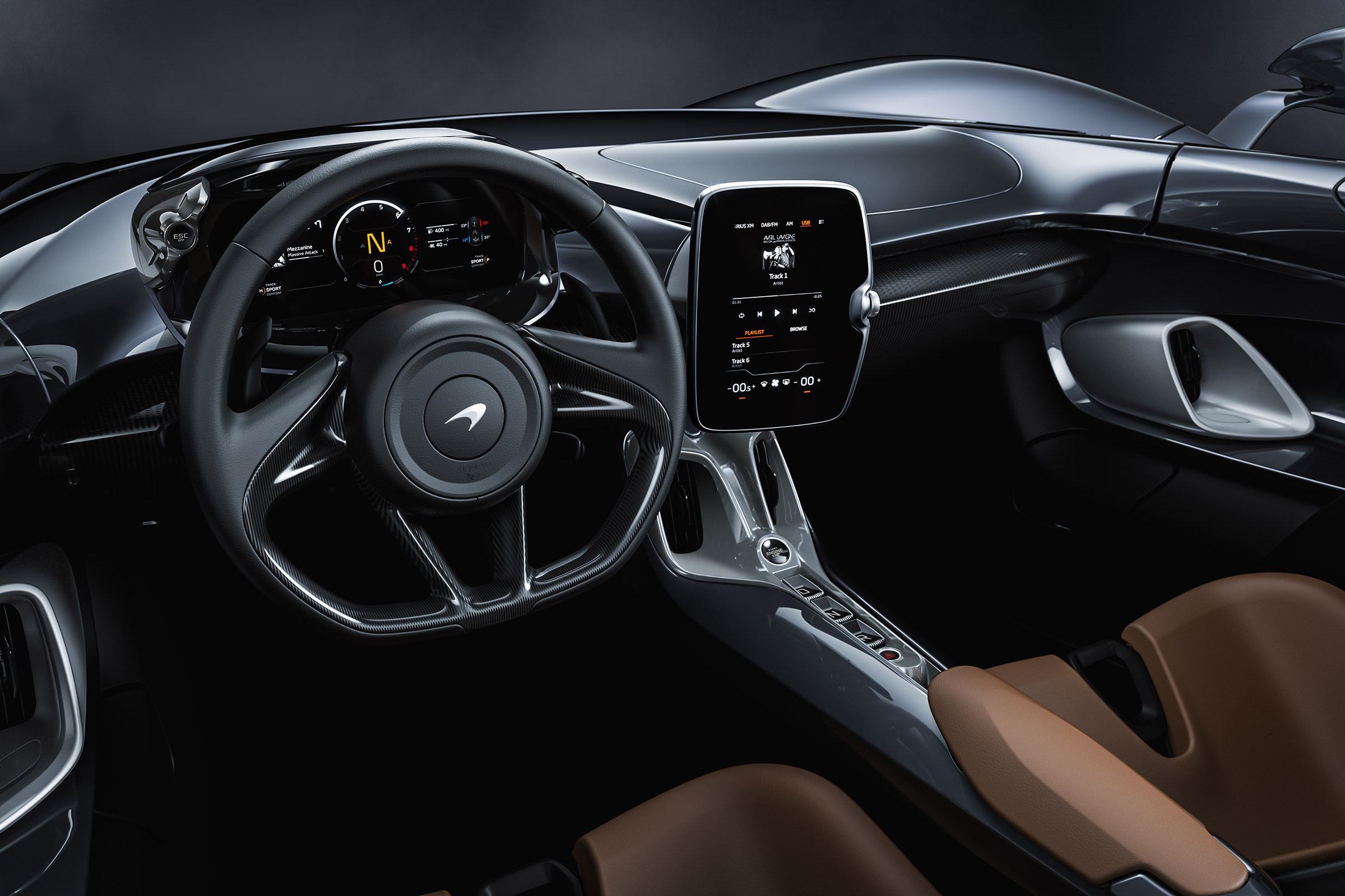 McLaren Elva - dash