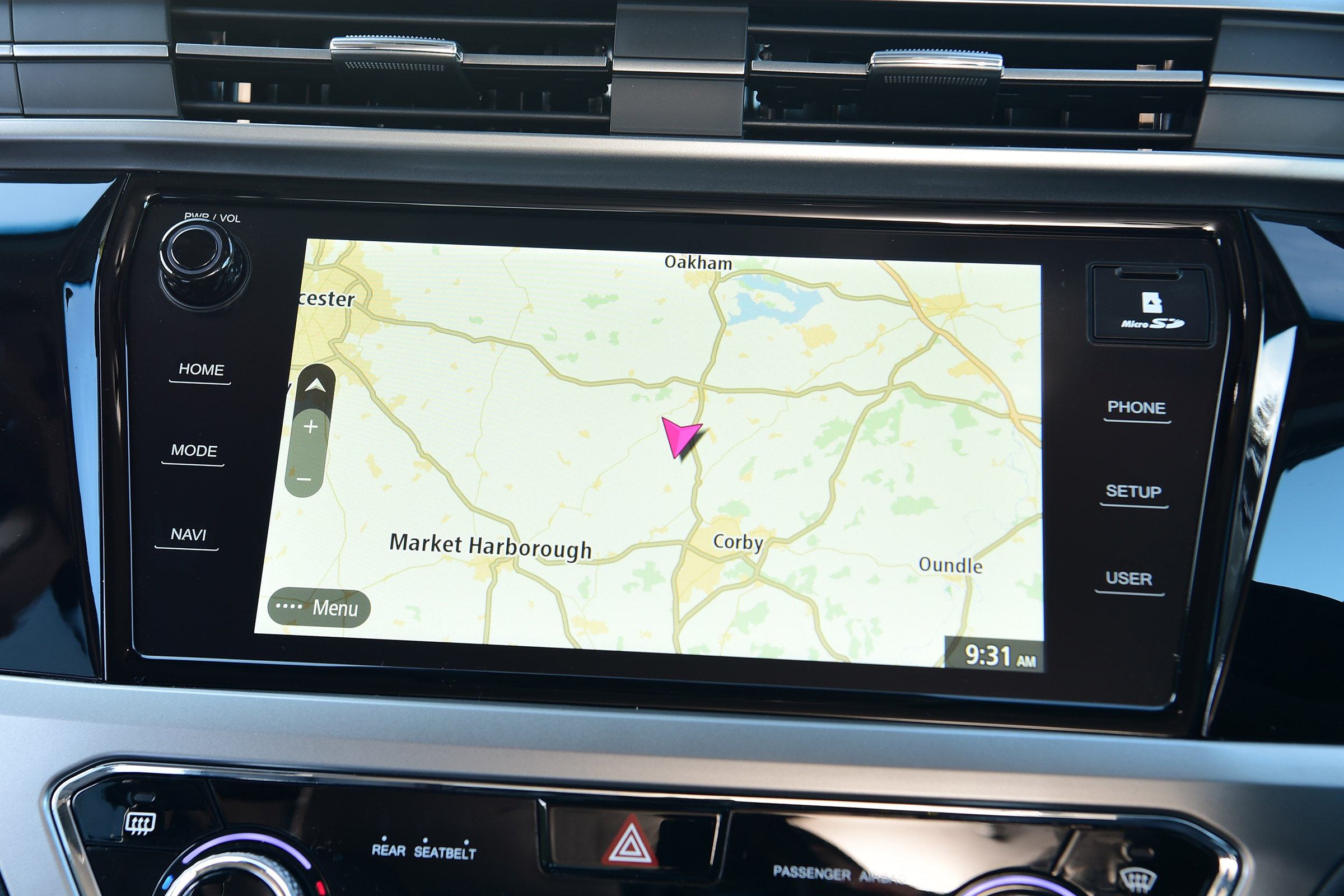 SsangYong Korando - sat-nav