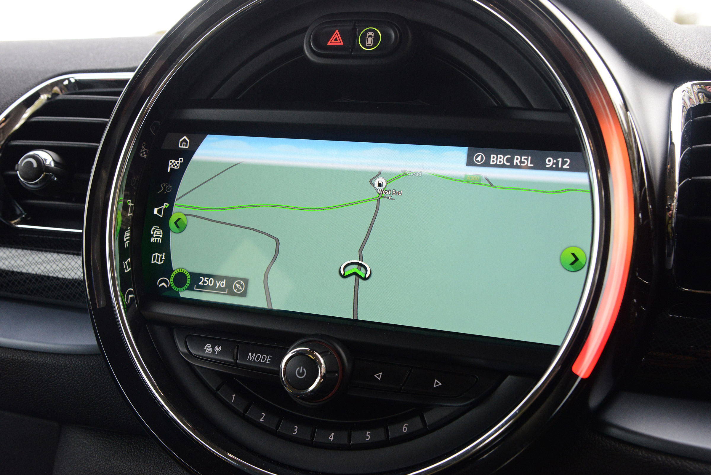 MINI Clubman - sat-nav