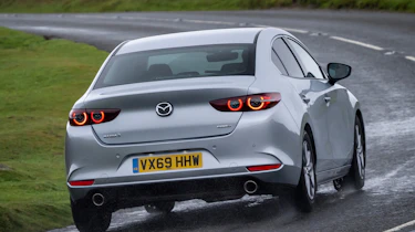 Mazda 3 saloon - cornering